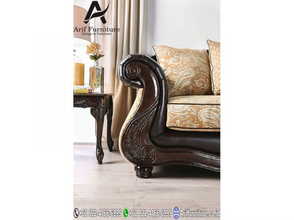 Sofa Tamu Jepara Mewah Classic Terbaru