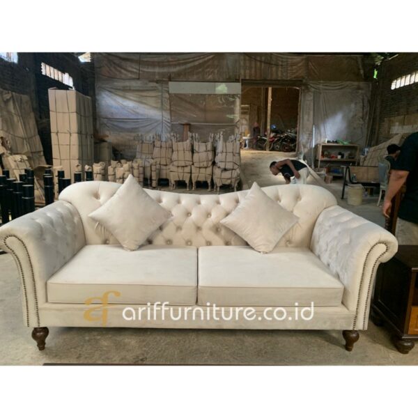 Set Sofa Ruang Tamu Retro Modern Model Minimalis - Gambar 2