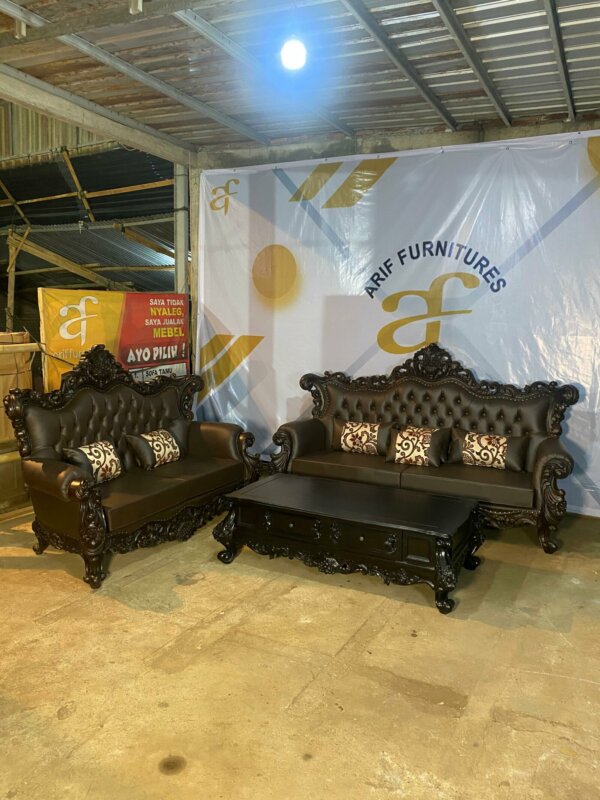 Kursi Sofa Tamu Mewah Royale Terbaru Rumah Sultan - Gambar 2